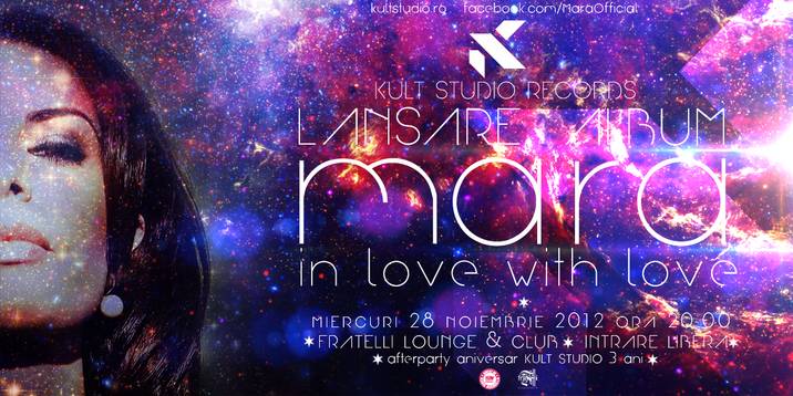 Lansare-Eveniment: „In Love with Love”, primul album Mara.