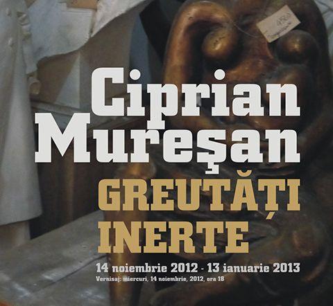 EXPOZIŢIA "GREUTĂŢI INERTE" LA MUZEUL DE ARTĂ DIN CLUJ
