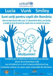 Concert de caritate LUCIA, VUNK & SMILEY