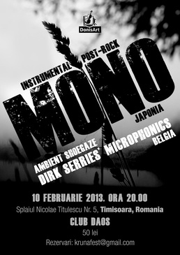 Concert Mono si Dirk Serries’ Microphonics in Daos Club
