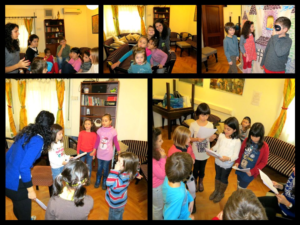 Cursul de actorie pentru copii la Ceainaria Tibet