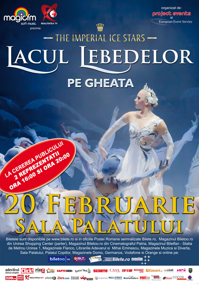 Afis Lacul Lebedelor Buc