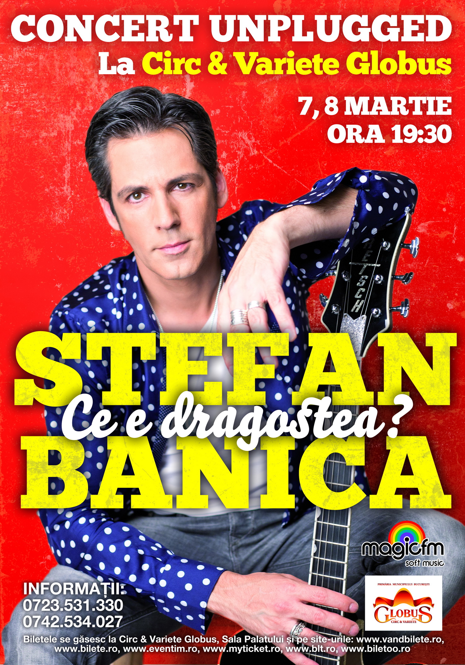 Stefan Banica -afis circ -
