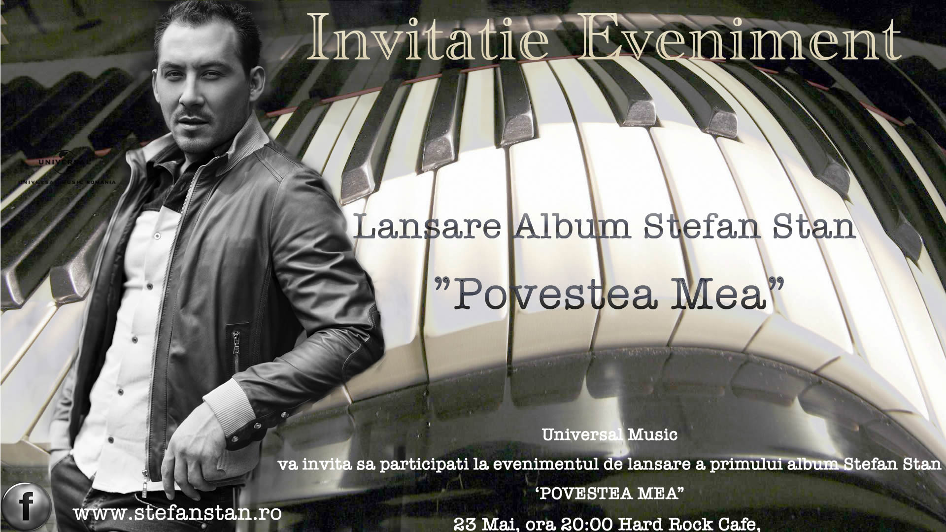 Invitatie Stefan Stan Hard Rock