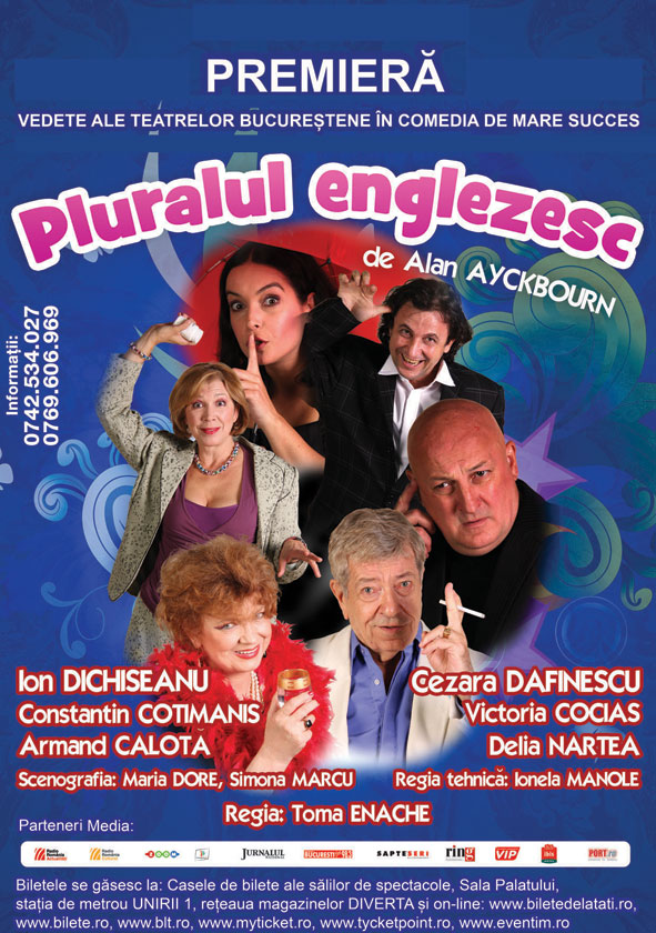 Afis-Pluralul Englezesc