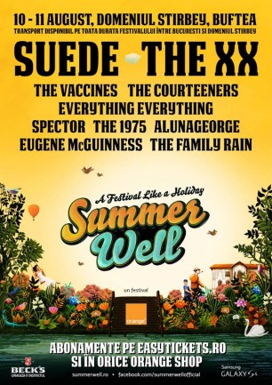 The XX, SUEDE si The Vaccines la Summer Well 2013