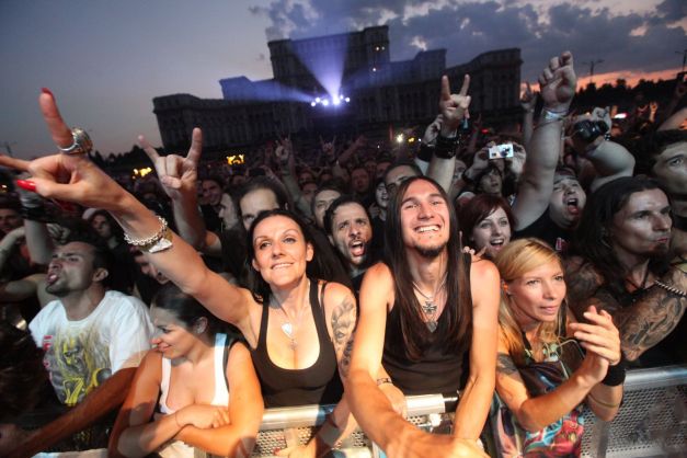 Iron Maiden a schimbat Bucureştiul