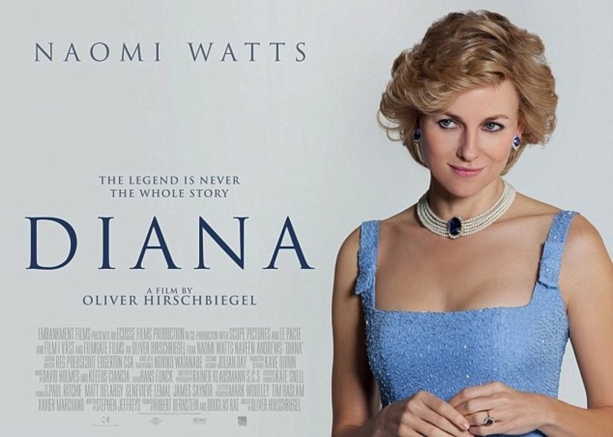Naomi Watts va juca rolul Printesei Diana (2013)