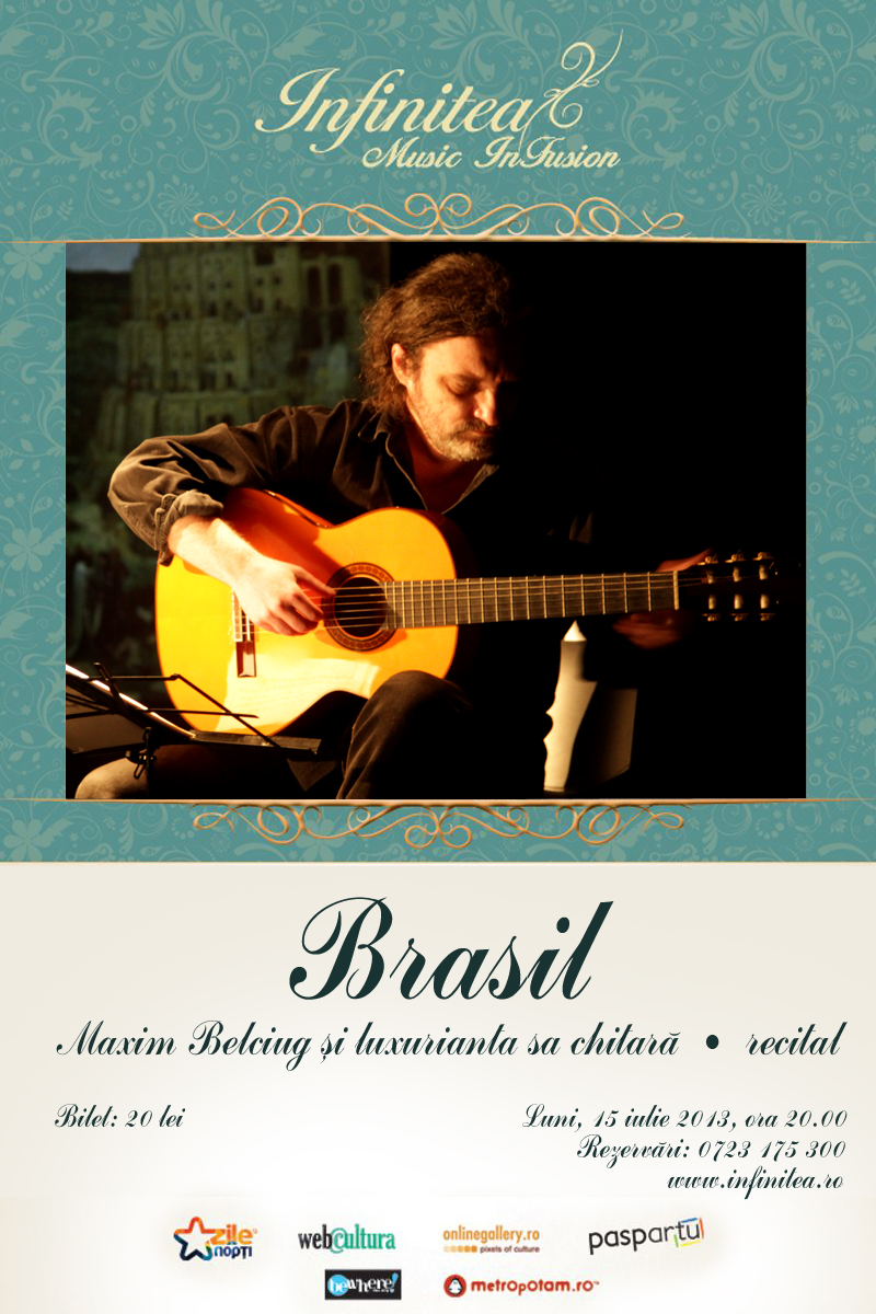 Recital. Maxim Belciug şi luxurianta sa chitară