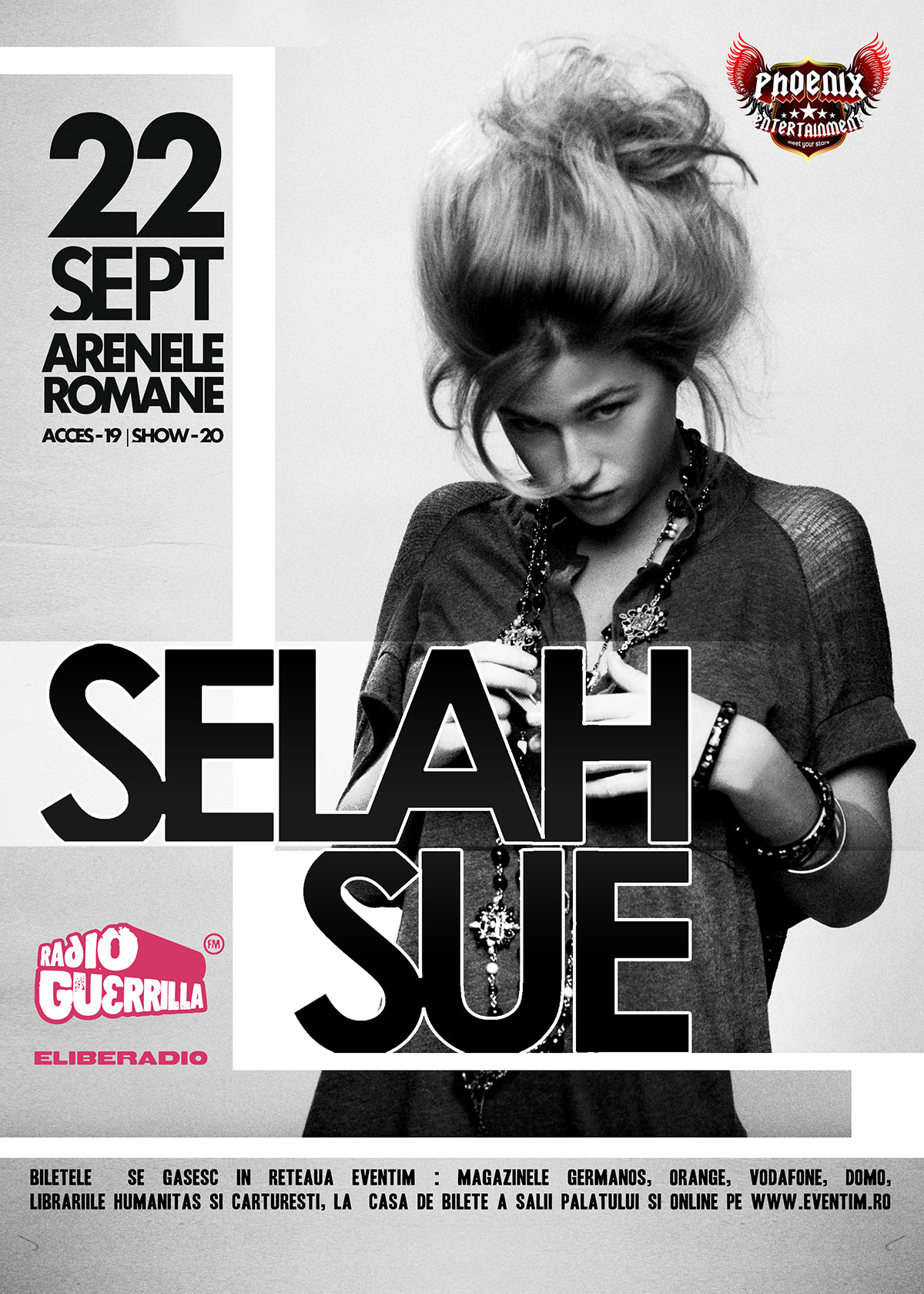 Concert Selah Sue la Arenele Romane
