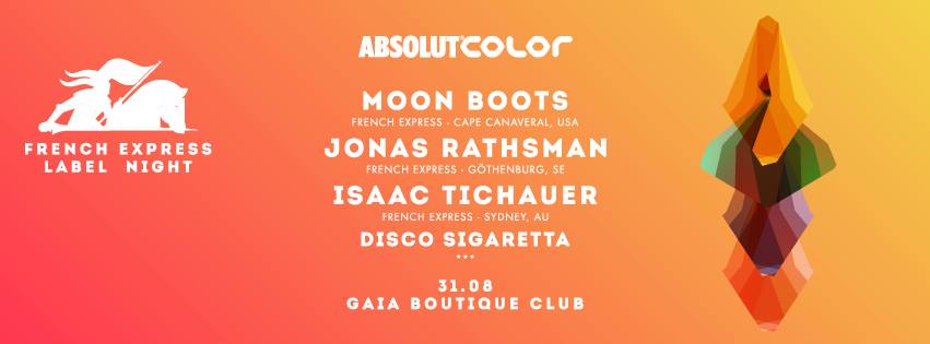 Color French Express Night se muta in Gaia Boutique Club Bucuresti Color French Express Label Night