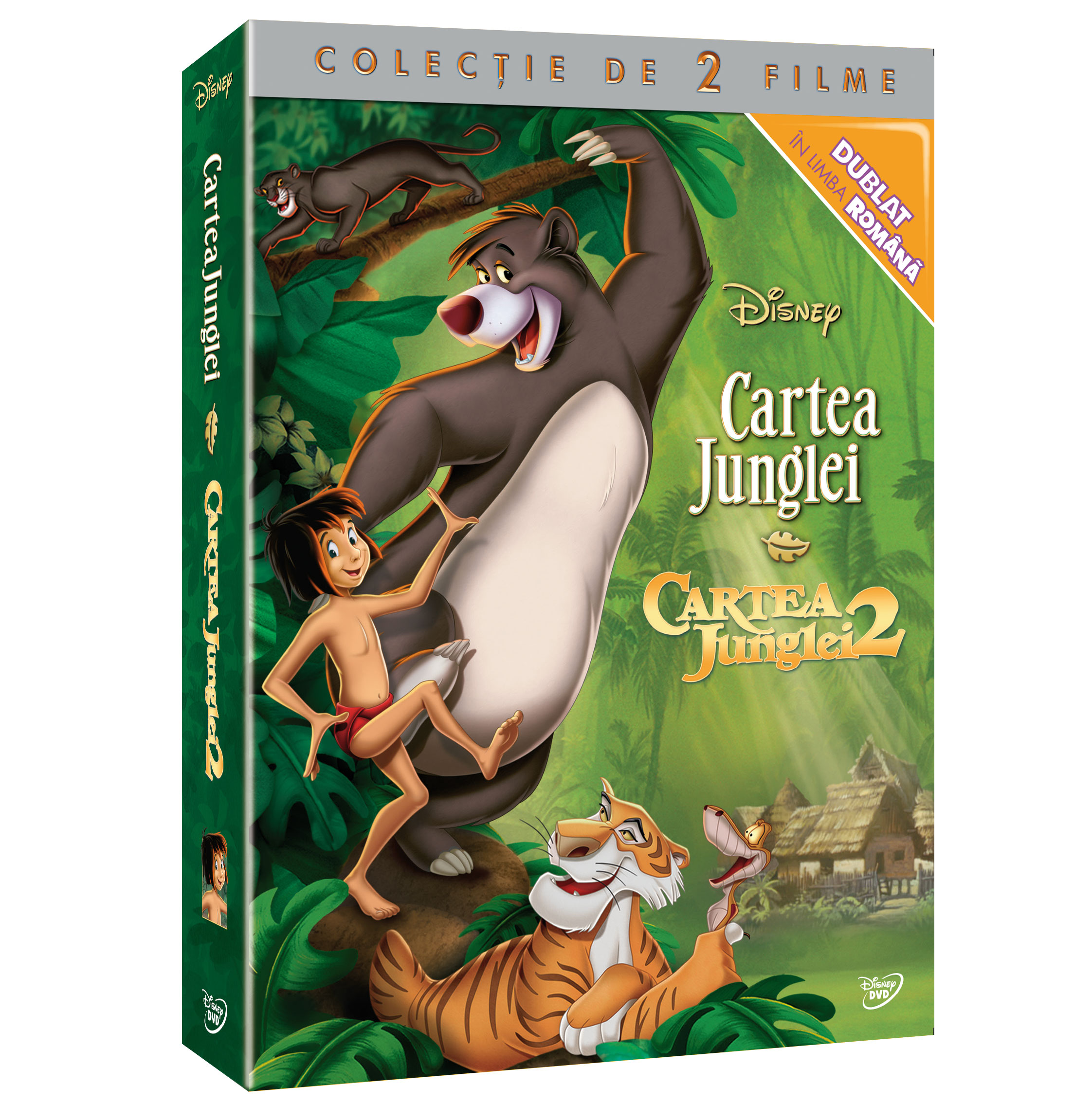 Cartea Junglei, în ediţie remasterizată, acum pe DVD lansarea pe DVD a ediţiei de colecţie Cartea Junglei