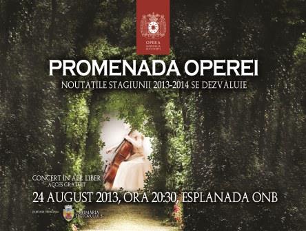 Promenada Operei-concert extraordinar în aer liber PROMENADA -OPEREI -IN -AER- LIBER