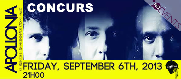 Castiga invitatii duble la Summer Set 2013: Apollonia la Arenele Romane