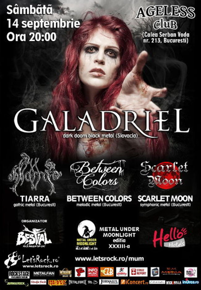 Metal Under Moonlight – XXXIII – Galadriel, Tiarra, Between Colors si Scarlet Moon