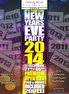 Revelion 2014 Locatie Tifalis Villa