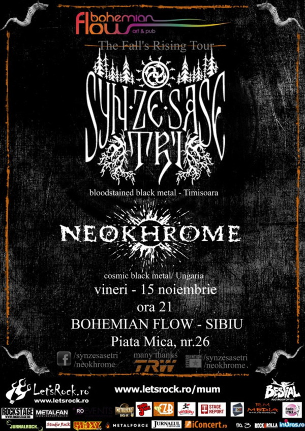 Syn Ze Sase Tri si Neokhrome pentru prima oara live la Sibiu!