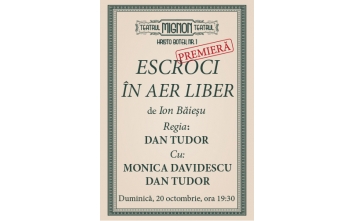 ” Escroci în aer liber” la Teatrul Mignon escroci-in aer-liber
