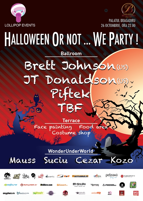 Castiga 4 invitatii la cea mai tare petrecere de Halloween