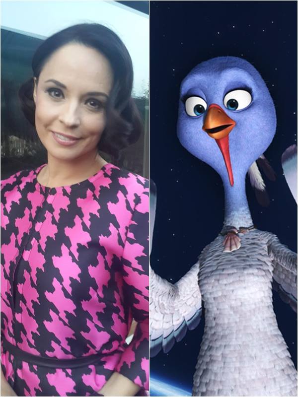 Andreea Marin debuteaza in animatia “Pasari Libere 3D”