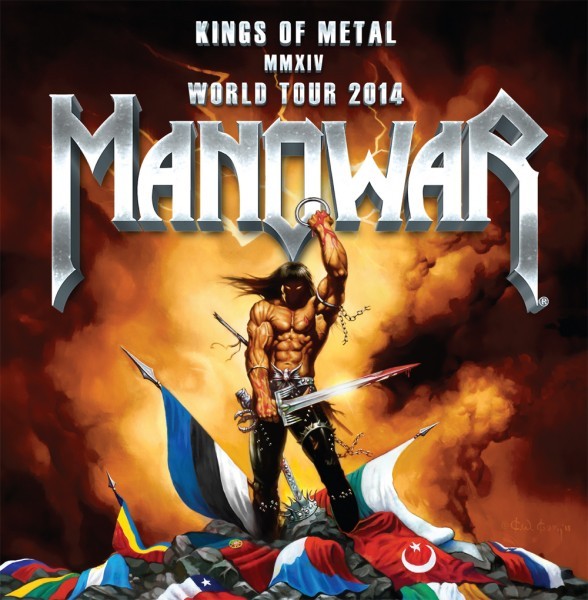 MANOWAR: preview al piesei ‘Kingdom Come MMXIV’ de pe ‘Kings Of Metal MMXIV’