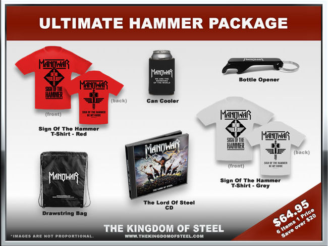 MANOWAR: Promotii de Black Friday si de sarbatori in magazinul online The Kingdom Of Steel (SUA)