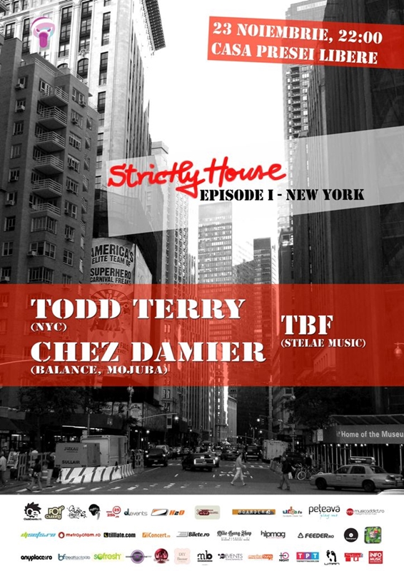 Strictly House – un nou concept de muzica house – adus la Bucuresti
