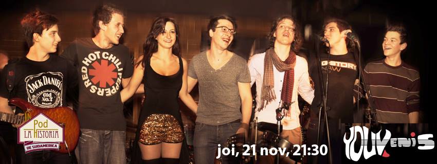 Concert Youvenis Group – blues, jazz & rock @In Pod la Historia