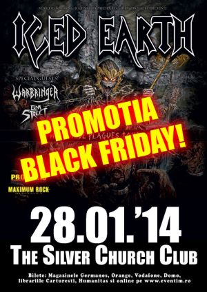 Organizatorii ICED EARTH iti propun un “heavy” Black Friday!