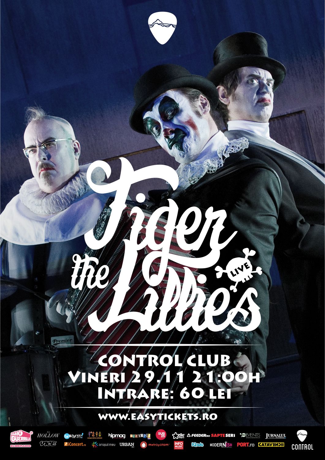 The Tiger Lillies – first club performance @ Control