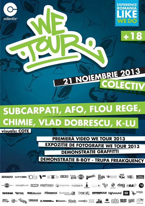 We Tour Party – cel mai tare turneu de cultura urbana