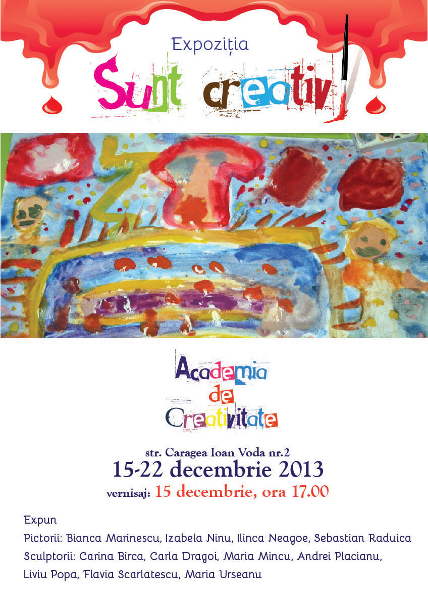 „creARTivitate pentru toți”, eveniment umanitar si cultural dedicat copiilor, de Craciun