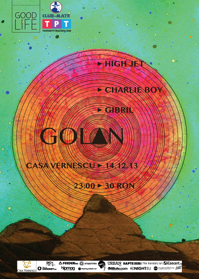 Concert Golan sambata, 14 dec la Casa Vernescu