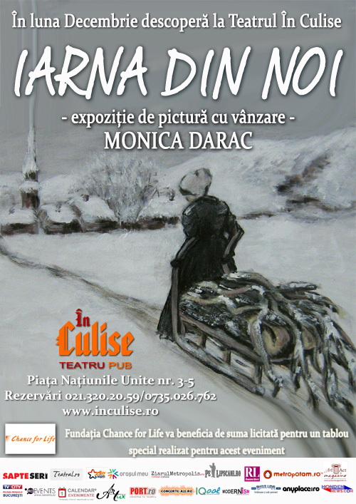 Iarna din Noi – expoziție de pictură semnată Monica Darac