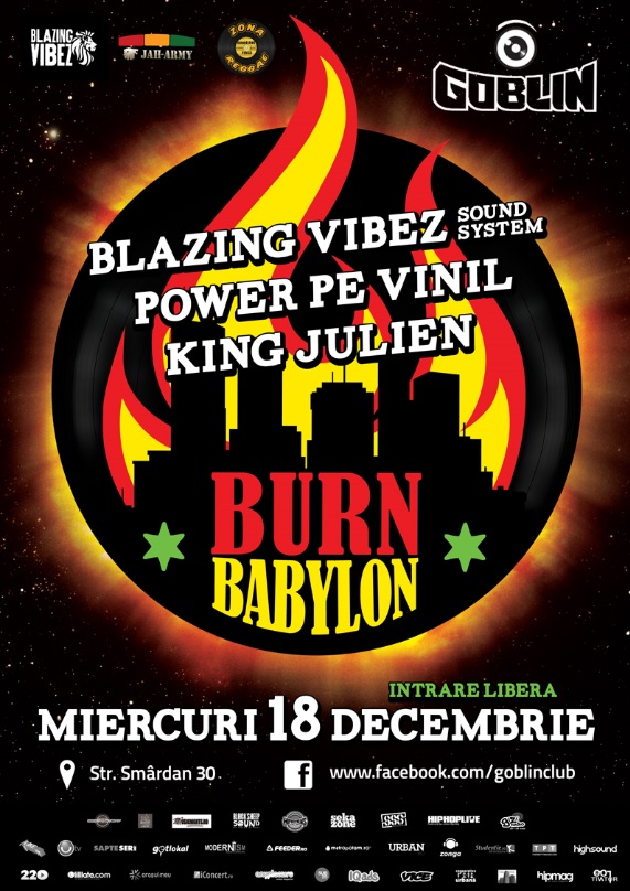 Burn Babylon in Club Goblin