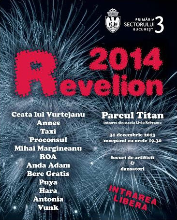 Revelion 2014 in Parcul Titan