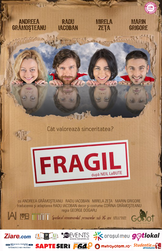 Fragil, dupa Neil LaBute, la Godot Cafe piesa-de-teatru-fragil