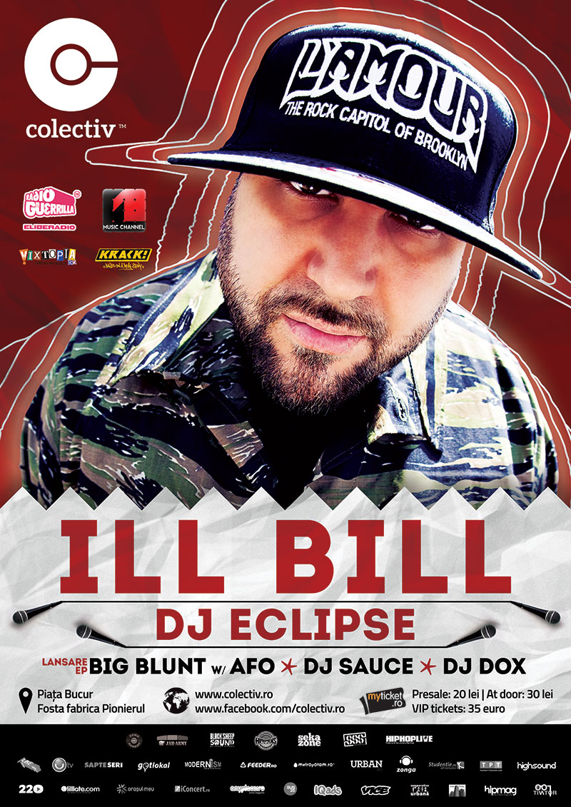 Concursul s-a incheiat! Castiga una din cele doua invitatii duble la concertul Ill Bill din Colectiv concert-colectiv-ill-bill