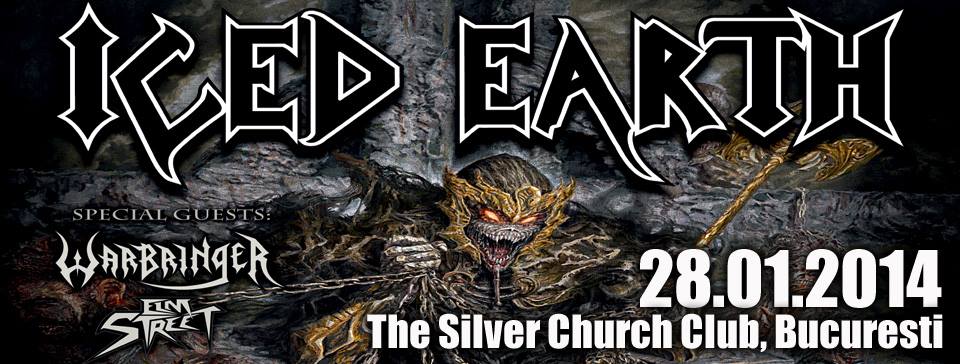 Biletele pentru concertul Iced Earth au fost suplimentate. Programul concertului iced-earth-bucuresti