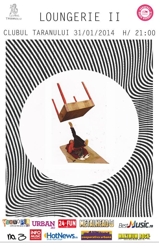 Concert Loungerie II la Clubul Taranului Concert- Loungerie II- la -Clubul -Taranului