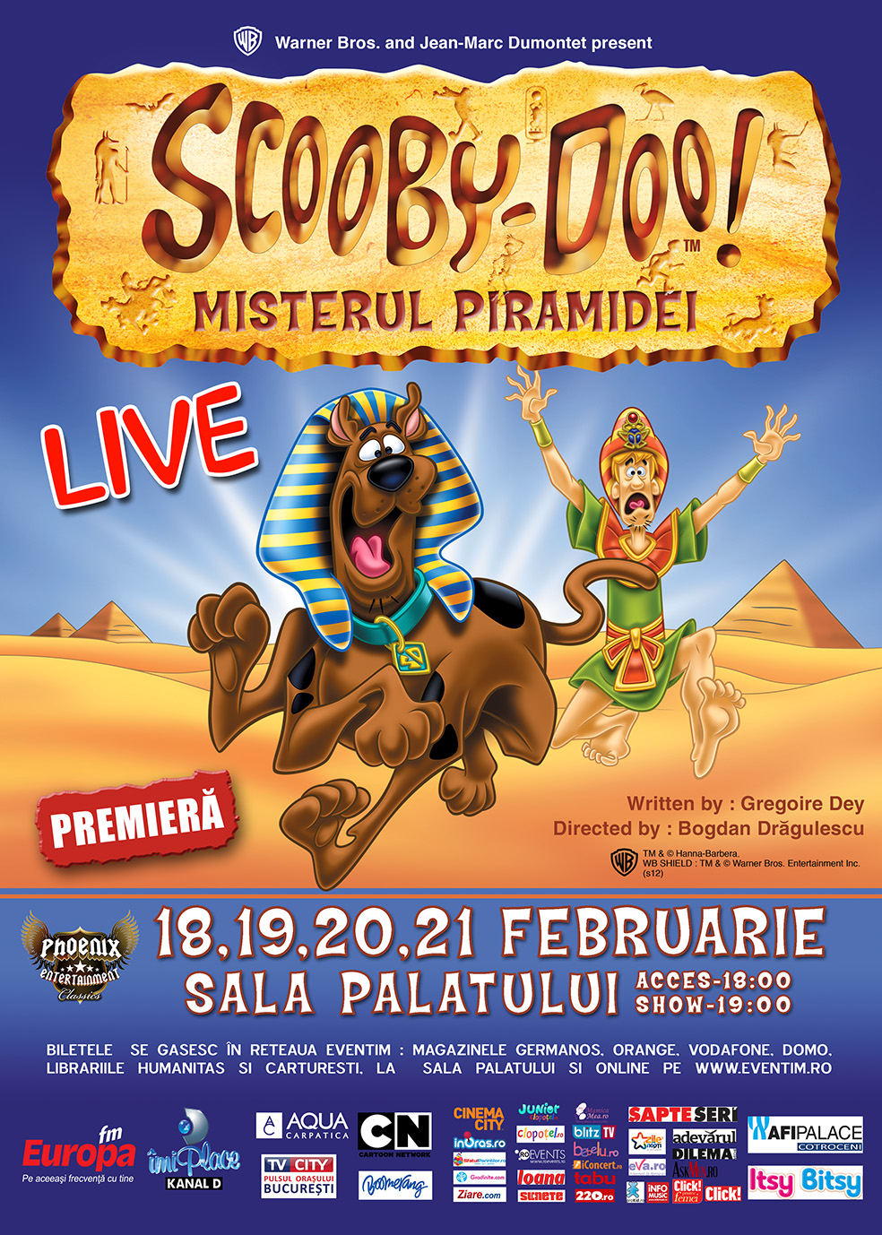 Scooby-Doo, cel mai iubit căţel din toate timpurile, în vizită la Mall scooby-doo-si-misterul-piramidei