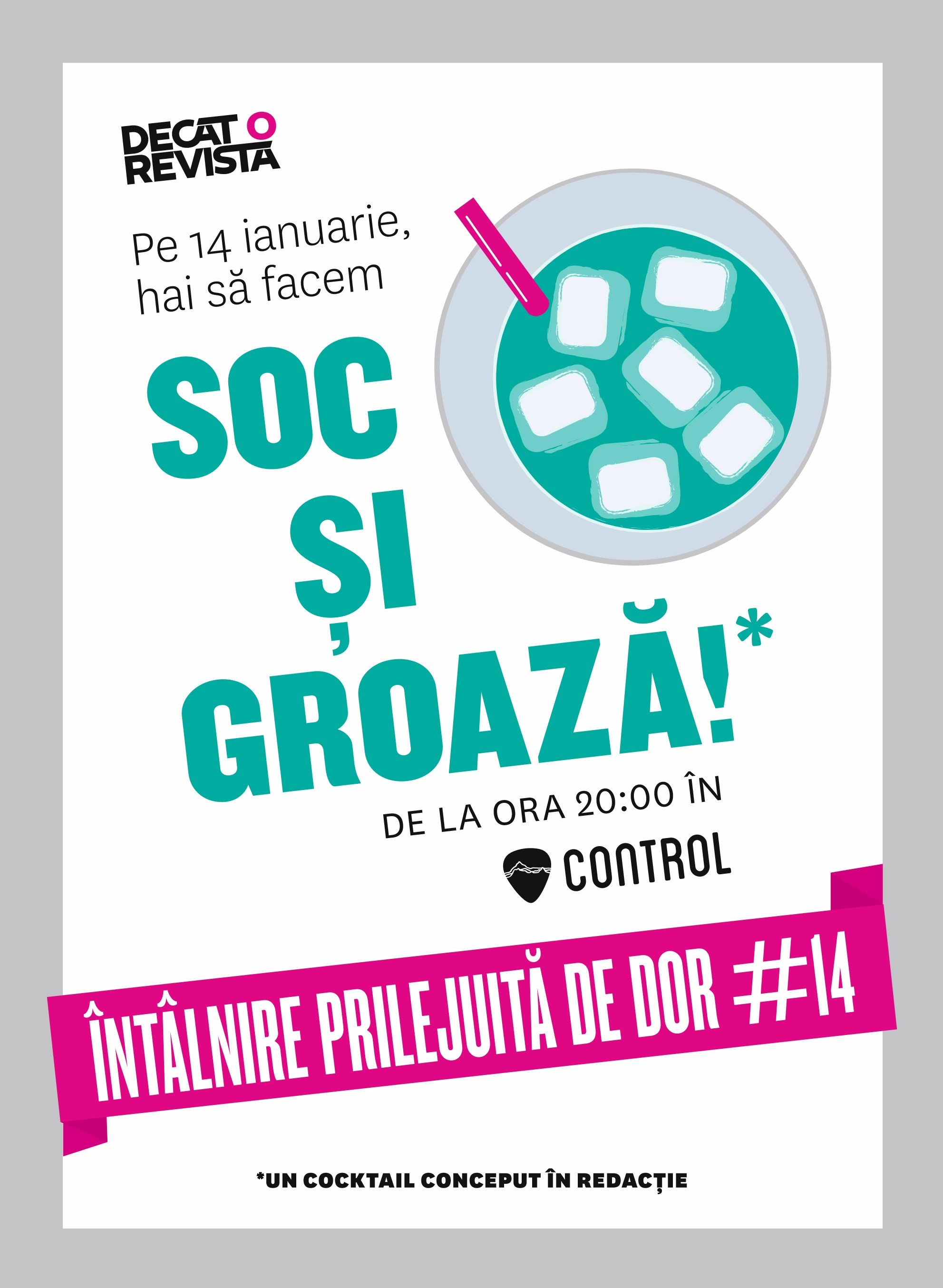 `Soc şi Groază!’ powered by Decât o Revistă #14 lansarea-revistei-numarul-14-decat-o-revista
