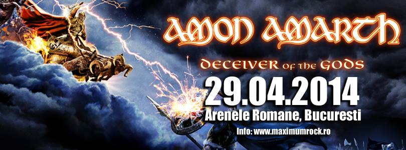 O noua categorie de bilete la Amon Amarth este Sold Out