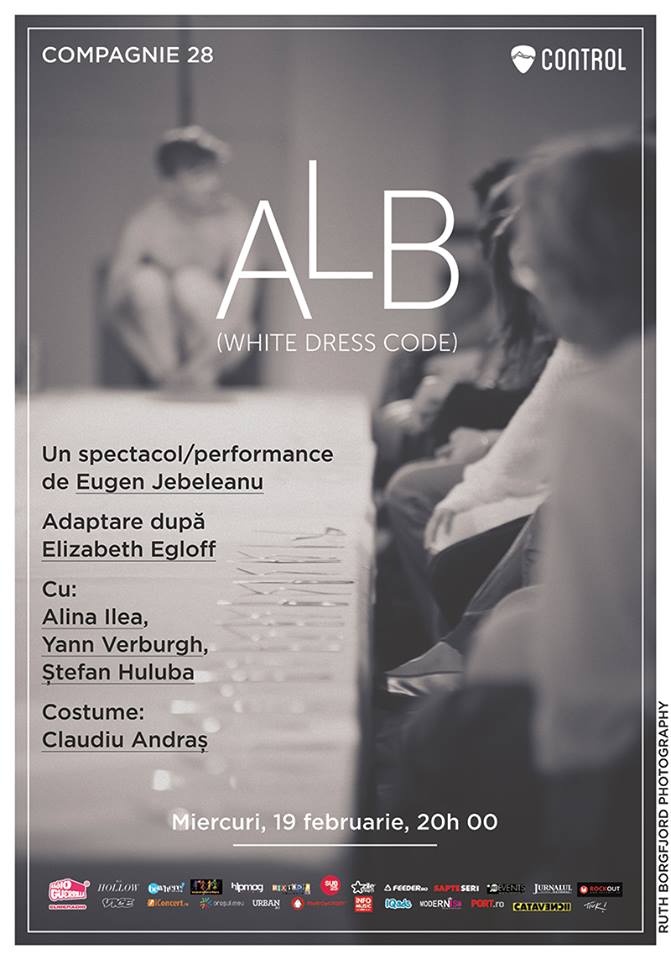 ALB (white dress code), un spectacol de Eugen Jebeleanu eveniment-club-control-alb