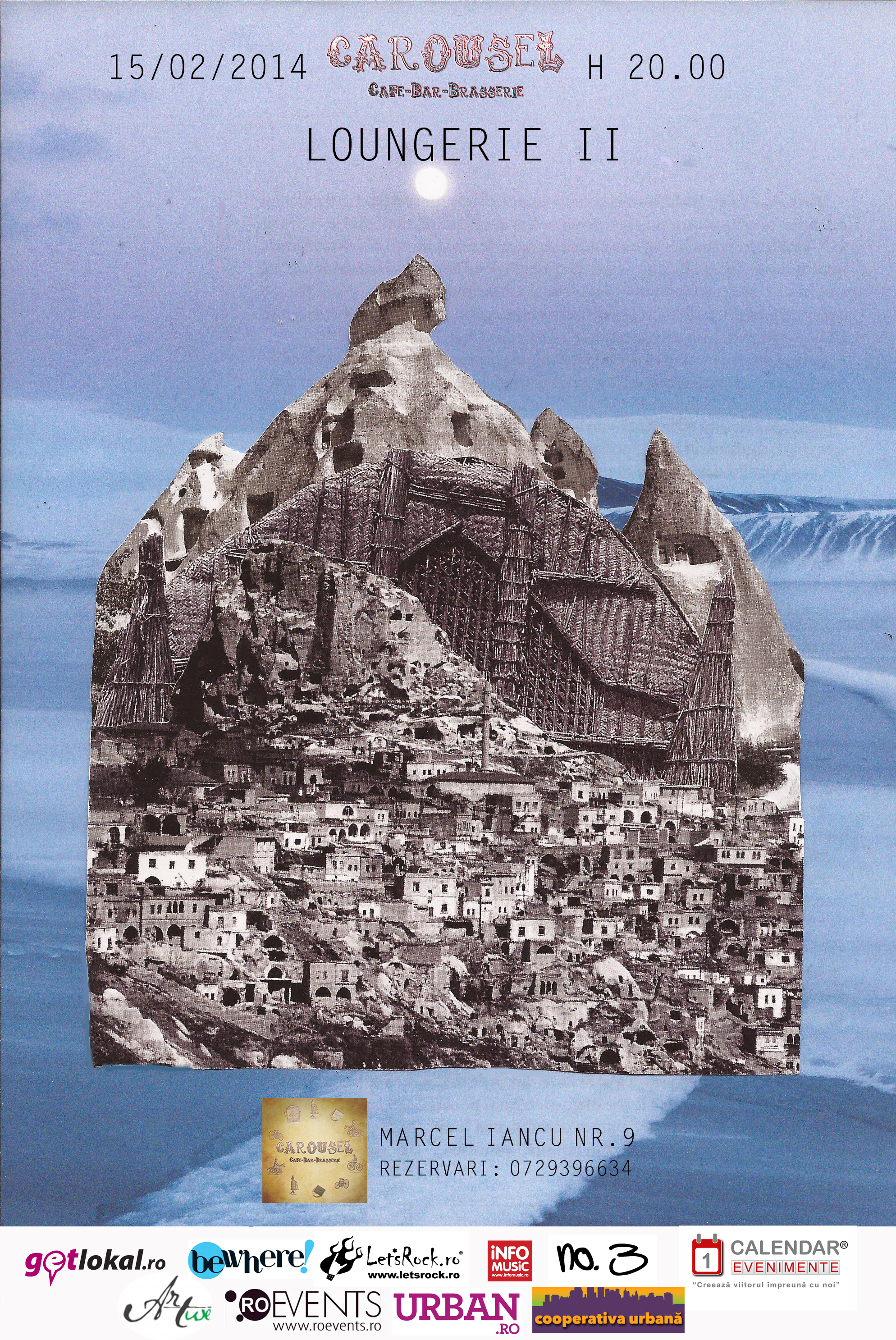 LOUNGERIE II muzica de Carousel, Bucuresti concert-loungerie II-in carousel