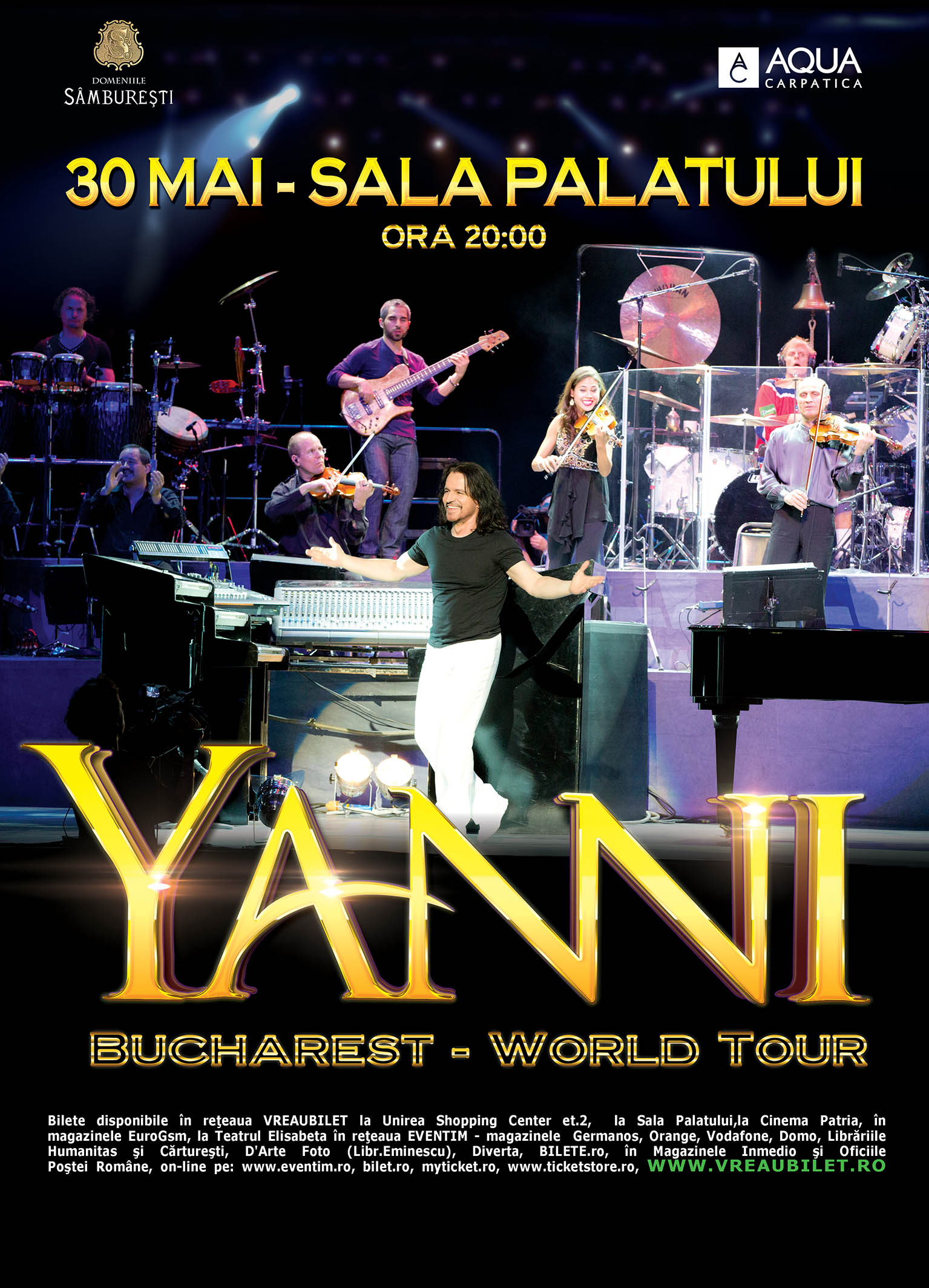 Artistul YANNY va concerta din nou in Romania concert-yanni-la-bucuresti