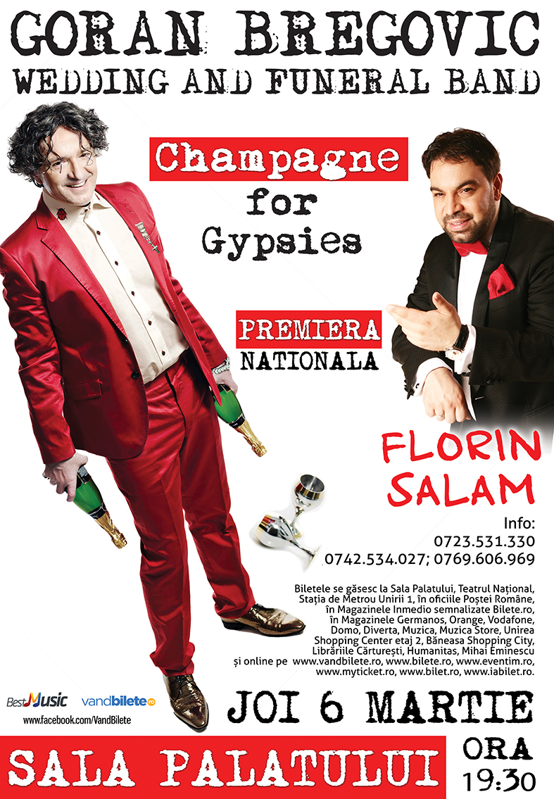 Așa să-mi cânte Bregovic și la nuntă, și la înmormântare concert-GORAN -BREGOVICI-sala-palatului