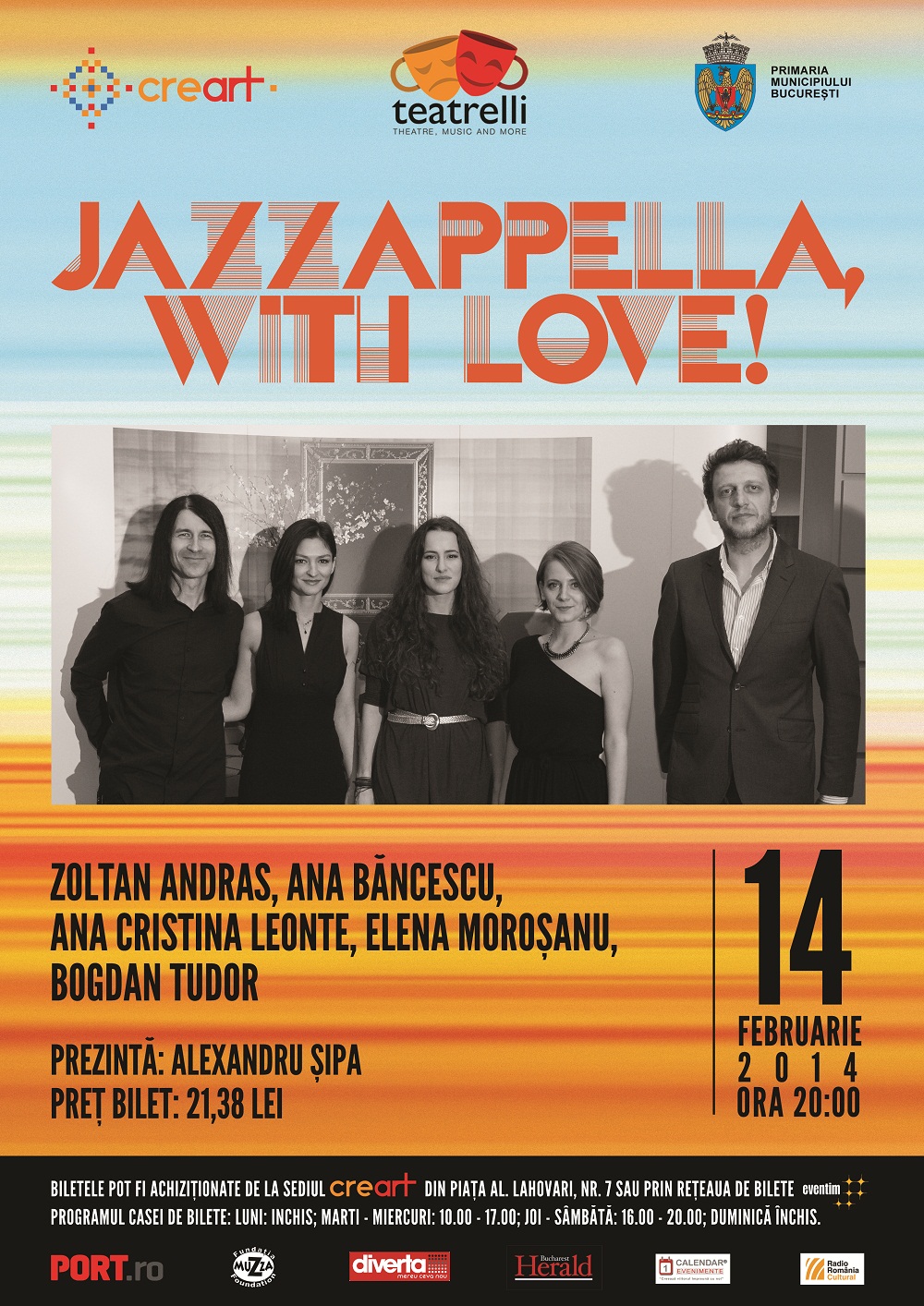 Concert Jazzappella la Sala Teratrelli Din- Teatrelli -cu- dragoste,- Jazzappella