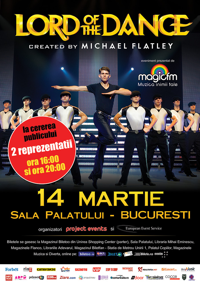 Inca o reprezentatie LORD OF THE DANCE la Bucuresti doua-reprezentatii-lord-of-the-dance