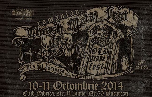 Trei noi confirmari la Romanian Thrash Metal Fest Romanian Trash Metal Fest - RTMF